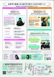 城南オープンスクールチラシ